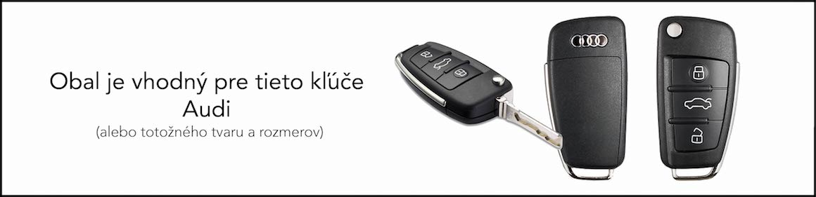 Luxria Car Key Case I - Ochranný obal pre klúče značky Audi (1)